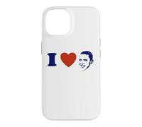 Souvenir d'amour en Forme de cœur du président Barack Obama Coque pour iPhone 14