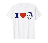Souvenir d'amour en Forme de cœur du président Barack Obama T-Shirt Graphique avec Valeur, Homme, Blanc, M