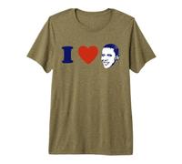 Souvenir d'amour en Forme de cœur du président Barack Obama T-Shirt Haut de Gamme