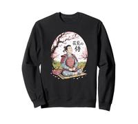 Souvenir d'anime Samouraï Ohanami Japon Kanji Sweatshirt
