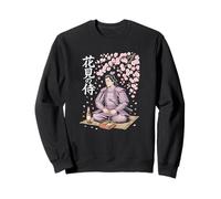 Souvenir d'anime Samouraï Ohanami Japon Kanji Sweatshirt