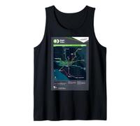 Souvenir d'art de la Ville de Melbourn Nightscape d'Australie Débardeur