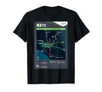 Souvenir d'art de la Ville de Melbourn Nightscape d'Australie T-Shirt