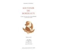 Souvenir de Bordeaux - Friedrich Hölderlin - William Blake - broché - Livre