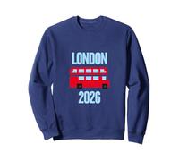 Souvenir de Bus Rouge Classique de Londres Sweatshirt