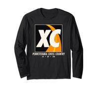 Souvenir de Course de Plein air New York Running Art Vintage XC Manche Longue