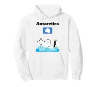 Souvenir de croisière en Antarctique avec Drapeau de l'Antarctique Sweat à Capuche