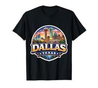 Souvenir de Dallas Texas City State Retro Vintage Souvenir T-Shirt
