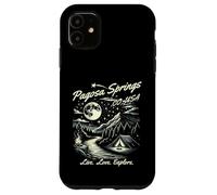 Souvenir de Design montagnard de Pagosa Springs, Colorado, États-Unis Coque pour iPhone 11