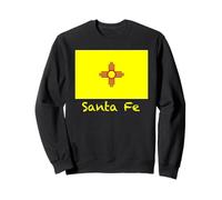 Souvenir de Drapeau des États-Unis de Santa Fe du Nouveau-Mexique Sweatshirt