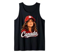 Souvenir de Femme canadienne fière du Canada Débardeur