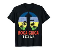 Souvenir de fusée spatiale vintage Boca Chica Texas Starship T-Shirt