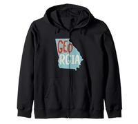 Souvenir de Georgia USA, GA State of Georgia Sweat à Capuche