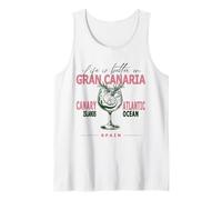 Souvenir de Gran Canaria Life Is Better On Canaries Débardeur
