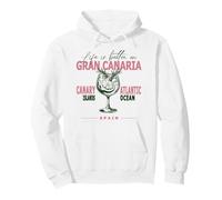 Souvenir de Gran Canaria Life is Better on Canaries Sweat à Capuche