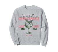 Souvenir de Gran Canaria Life Is Better On Canaries Sweatshirt