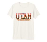Souvenir de la fierté du Canyon des Montagnes de l'Utah T-Shirt Haut de Gamme