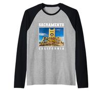 Souvenir de la Ligne d'horizon californienne du Tower Bridge Sacramento Manche Raglan