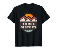 Souvenir de la Montagne des sœurs de l'Oregon T-Shirt Graphique avec Valeur