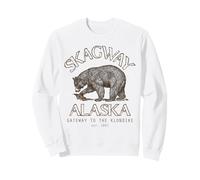 Souvenir de la Porte d'entrée du Parc National de Klondike à Skagway en Alaska Sweatshirt