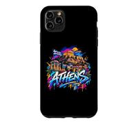 Souvenir de la Ville d'Athènes - Graffiti Street Art Coque pour iPhone 11 Pro Max