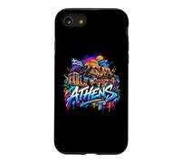Souvenir de la Ville d'Athènes - Graffiti Street Art Coque pour iPhone SE (2020) / 7/8
