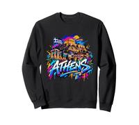 Souvenir de la Ville d'Athènes - Graffiti Street Art Sweatshirt