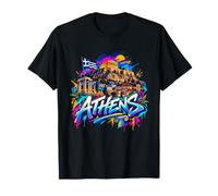 Souvenir de la Ville d'Athènes - Graffiti Street Art T-Shirt