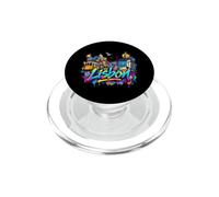 Souvenir de la Ville de Lisbonne - Graffiti PopSockets PopGrip pour MagSafe