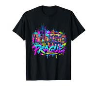 Souvenir de la Ville de Prague - Graffiti T-Shirt
