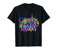 Souvenir de la Ville de Vienne - Graffiti T-Shirt Graphique avec Valeur