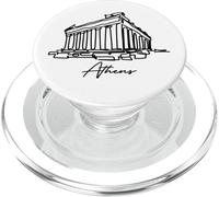 Souvenir de l'Acropole d'Athènes Grèce PopSockets PopGrip pour MagSafe