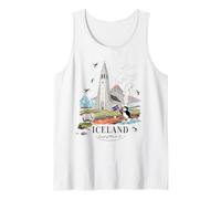 Souvenir de l'église du Volcan Islande Terre de feu et de Glace Débardeur