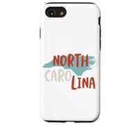 Souvenir de l'état de Caroline du Nord USA, NC State of North Carolina Coque pour iPhone SE (2020) / 7/8