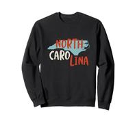 Souvenir de l'état de Caroline du Nord USA, NC State of North Carolina Sweatshirt
