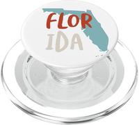 Souvenir de l'état de Floride des États-Unis, FL PopSockets PopGrip pour MagSafe