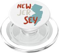 Souvenir de l'état de New Jersey des États-Unis, NV PopSockets PopGrip pour MagSafe