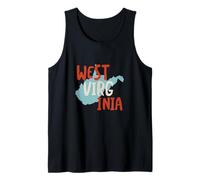 Souvenir de l'état de Virginie West Virginia USA, WV Débardeur