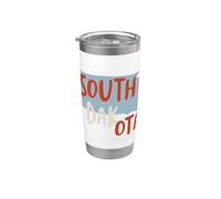 Souvenir de l'état du Dakota du Sud des États-Unis, SD de l'état du Dakota du Sud Gobelet isotherme en acier inoxydable double paroi