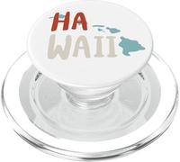 Souvenir de l'état Hawaï des États-Unis, Hi State of Hawaii PopSockets PopGrip pour MagSafe