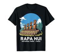 Souvenir de l'île de Pâques Rapa Nui du parc national T-Shirt