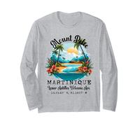 Souvenir de l'île du Mont Pelée Martinique des Petites Antilles Manche Longue