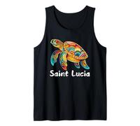Souvenir de l'île Sainte-Lucie Mer des Caraïbes Sainte-Lucie Débardeur
