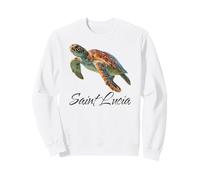 Souvenir de l'île Sainte-Lucie Mer des Caraïbes Sainte-Lucie Sweatshirt