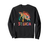 Souvenir de l'île Sainte-Lucie Mer des Caraïbes Sainte-Lucie Sweatshirt