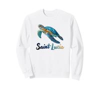 Souvenir de l'île Sainte-Lucie Mer des Caraïbes Sainte-Lucie Sweatshirt