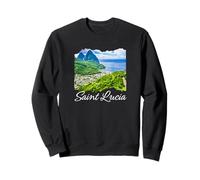 Souvenir de l'île Sainte-Lucie Mer des Caraïbes Sainte-Lucie Sweatshirt