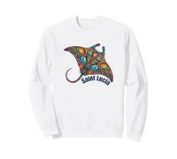 Souvenir de l'île Sainte-Lucie Mer des Caraïbes Sainte-Lucie Sweatshirt
