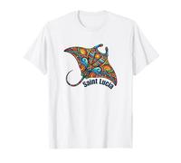 Souvenir de l'île Sainte-Lucie Mer des Caraïbes Sainte-Lucie T-Shirt