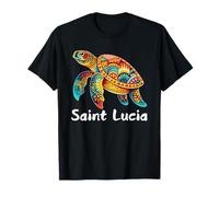 Souvenir de l'île Sainte-Lucie Mer des Caraïbes Sainte-Lucie T-Shirt